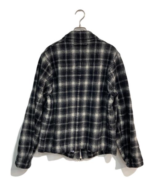 The shepherd UNDERCOVER（ザシェパード アンダーカバー）the shepherd UNDERCOVER (ザシェパード アンダーカバー) 縮絨CK パッカリングブルゾン　US2C4291-2 ブラック サイズ:3の古着・服飾アイテム