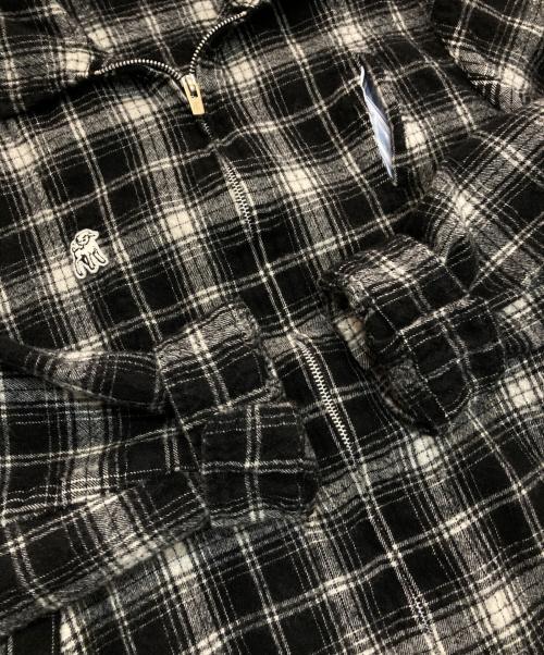 The shepherd UNDERCOVER（ザシェパード アンダーカバー）the shepherd UNDERCOVER (ザシェパード アンダーカバー) 縮絨CK パッカリングブルゾン　US2C4291-2 ブラック サイズ:3の古着・服飾アイテム