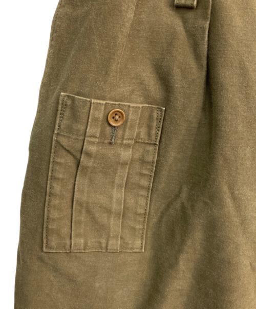 NIGEL CABOURN（ナイジェルケーボン）NIGEL CABOURN (ナイジェルケーボン) BRITISH ARMY PANT-SATIN グリーン サイズ:36の古着・服飾アイテム