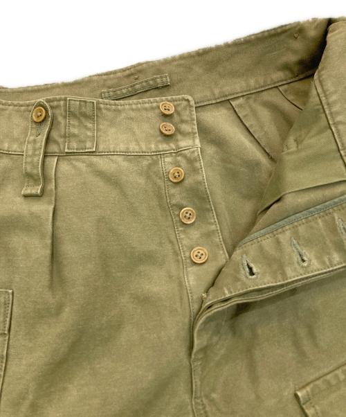 NIGEL CABOURN（ナイジェルケーボン）NIGEL CABOURN (ナイジェルケーボン) BRITISH ARMY PANT-SATIN グリーン サイズ:36の古着・服飾アイテム