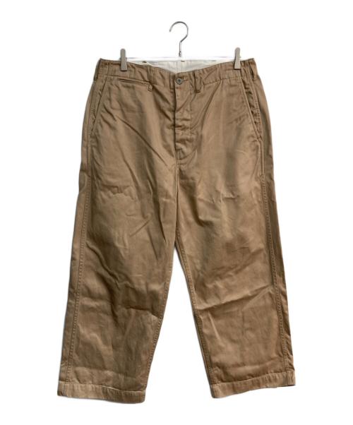 BUZZ RICKSON'S（バズリクソンズ）BUZZ RICKSON'S (バズリクソンズ) EARLY MILITARY CHINOS 1942 MODEL　M43036 ベージュ サイズ:W36の古着・服飾アイテム