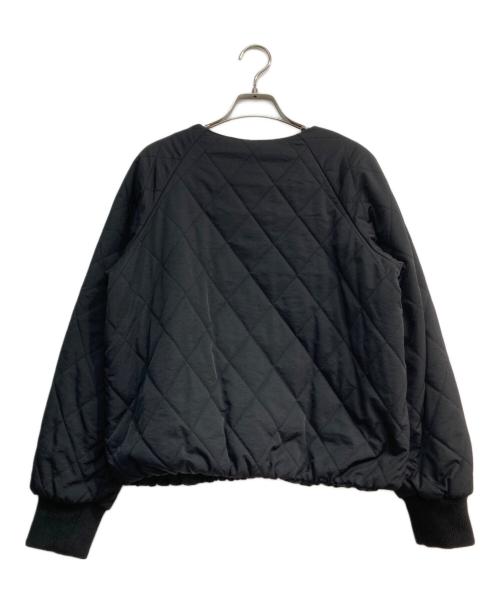 ABAHOUSE mavie（アバハウスマヴィ）ABAHOUSE mavie (アバハウスマヴィ) キルトリバーシブルブルゾン　7245-99-30000 ブラック サイズ:Freeの古着・服飾アイテム