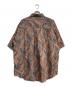 JOURNAL STANDARD TRISECT (ジャーナルスタンダード トライセクト) LIBERTY ファットシルエットボタンダウン S/Sシャツ ネイビー×オレンジ サイズ:M：5000円