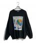 HEAR MY NAME（ヒアマイネーム）の古着「プリントスウェット　HMNED-24AW-01SW」｜ブラック