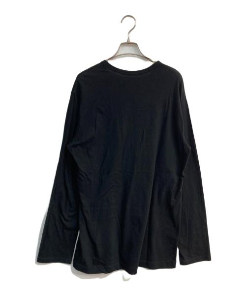 Yohji Yamamoto pour homme（ヨウジヤマモト プールオム）Yohji Yamamoto pour homme (ヨウジヤマモト プールオム) フラワープリントカットソー　25SS　HP-T50-999 ブラック サイズ:3の古着・服飾アイテム