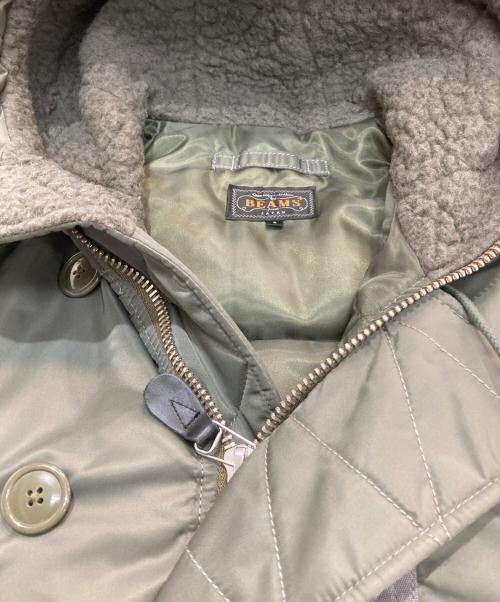 BEAMS PLUS（ビームスプラス）BEAMS PLUS (ビームスプラス) N-3B ダウンジャケット　11-18-1193-139 セージグリーン サイズ:Sの古着・服飾アイテム