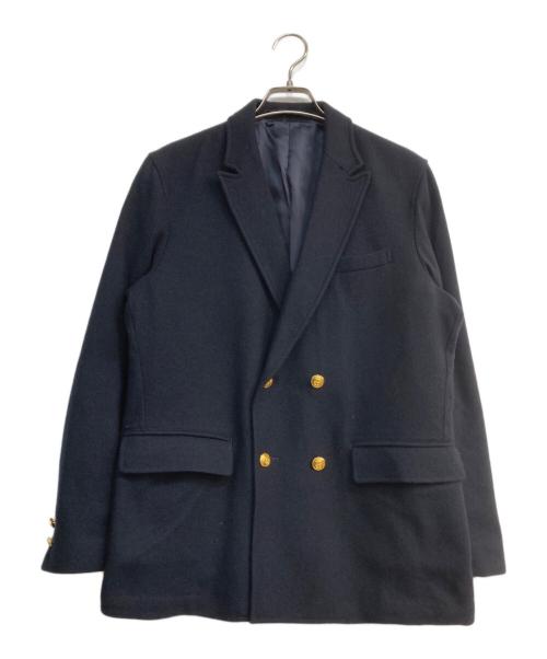 BEAMS PLUS（ビームスプラス）BEAMS PLUS (ビームスプラス) コンバットウール 4ボタン ダブルブレステッド ジャケット ネイビー サイズ:Sの古着・服飾アイテム