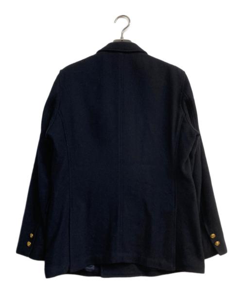 BEAMS PLUS（ビームスプラス）BEAMS PLUS (ビームスプラス) コンバットウール 4ボタン ダブルブレステッド ジャケット ネイビー サイズ:Sの古着・服飾アイテム