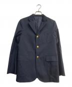 BEAMS PLUSビームスプラス）の古着「3ボタン ネイビーブレザー」｜ネイビー