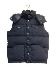 THE NORTHFACE PURPLELABEL（ザ・ノースフェイス パープルレーベル）の古着「65/35 Hooded Sierra Vest　ND2750N」｜ネイビー