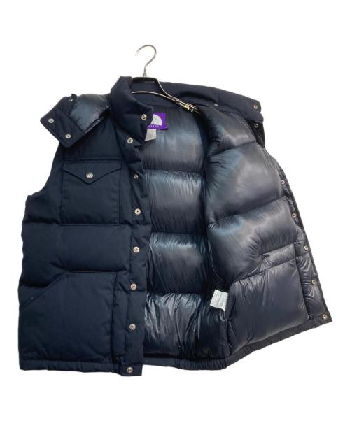 THE NORTHFACE PURPLELABEL（ザ・ノースフェイス パープルレーベル）THE NORTHFACE PURPLELABEL (ザ・ノースフェイス パープルレーベル) 65/35 Hooded Sierra Vest　ND2750N ネイビー サイズ:Sの古着・服飾アイテム