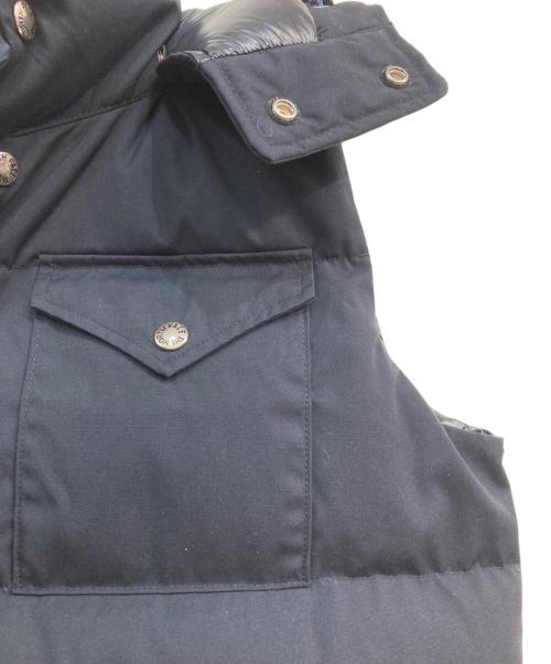 THE NORTHFACE PURPLELABEL（ザ・ノースフェイス パープルレーベル）THE NORTHFACE PURPLELABEL (ザ・ノースフェイス パープルレーベル) 65/35 Hooded Sierra Vest　ND2750N ネイビー サイズ:Sの古着・服飾アイテム