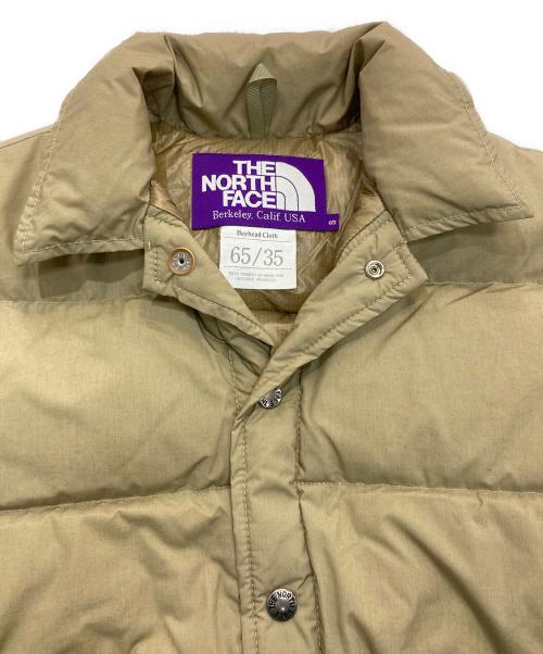 THE NORTHFACE PURPLELABEL（ザ・ノースフェイス パープルレーベル）THE NORTHFACE PURPLELABEL (ザ・ノースフェイス パープルレーベル) ダウンジャケット　ND2752N ベージュ サイズ:Sの古着・服飾アイテム