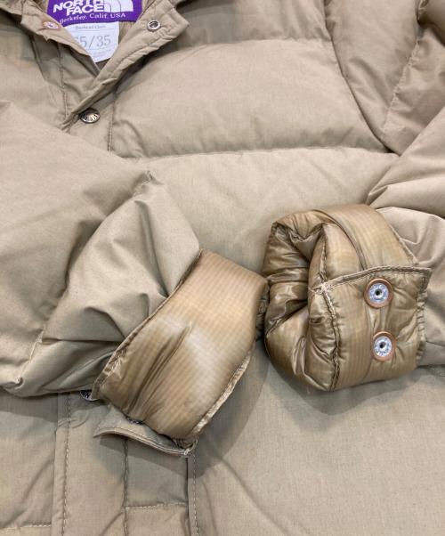 THE NORTHFACE PURPLELABEL（ザ・ノースフェイス パープルレーベル）THE NORTHFACE PURPLELABEL (ザ・ノースフェイス パープルレーベル) ダウンジャケット　ND2752N ベージュ サイズ:Sの古着・服飾アイテム