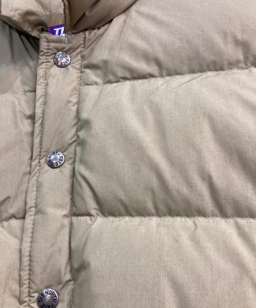 THE NORTHFACE PURPLELABEL（ザ・ノースフェイス パープルレーベル）THE NORTHFACE PURPLELABEL (ザ・ノースフェイス パープルレーベル) ダウンジャケット　ND2752N ベージュ サイズ:Sの古着・服飾アイテム