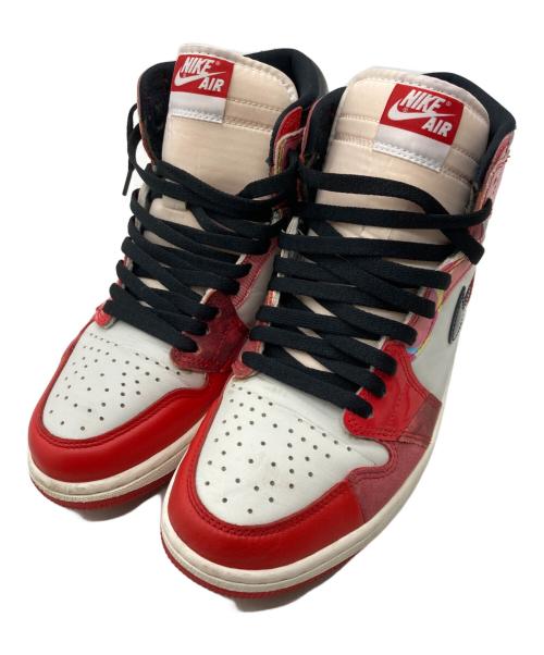 NIKE（ナイキ）NIKE (ナイキ) SPIDER-MAN (スパイダーマン) AIR JORDAN 1 HIGH OG SP レッド×ホワイト サイズ:26.5cmの古着・服飾アイテム