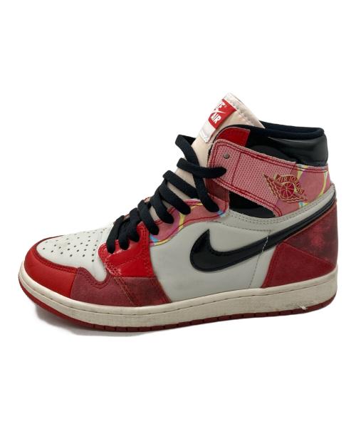 NIKE（ナイキ）NIKE (ナイキ) SPIDER-MAN (スパイダーマン) AIR JORDAN 1 HIGH OG SP レッド×ホワイト サイズ:26.5cmの古着・服飾アイテム