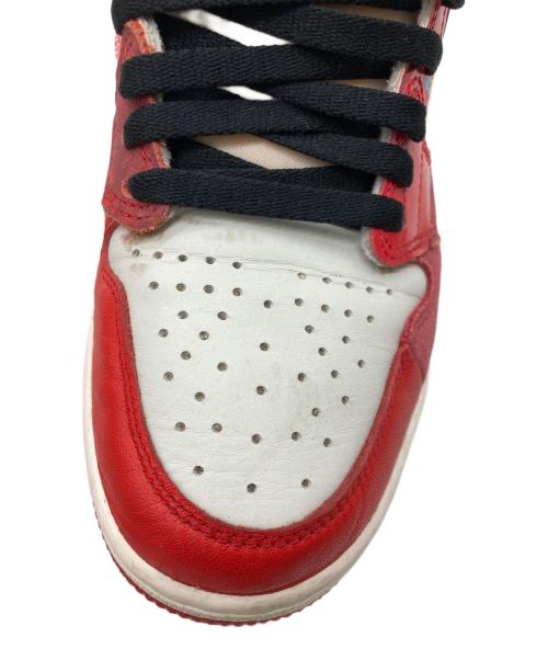 NIKE（ナイキ）NIKE (ナイキ) SPIDER-MAN (スパイダーマン) AIR JORDAN 1 HIGH OG SP レッド×ホワイト サイズ:26.5cmの古着・服飾アイテム