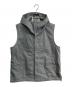 JACKMAN（ジャックマン）の古着「Atsumori Hooded Vest　JM8430」｜グレー