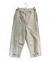 NIGEL CABOURN（ナイジェルケーボン）の古着「MOTORCYCLE PANT　8042-00-50004」｜アイボリー