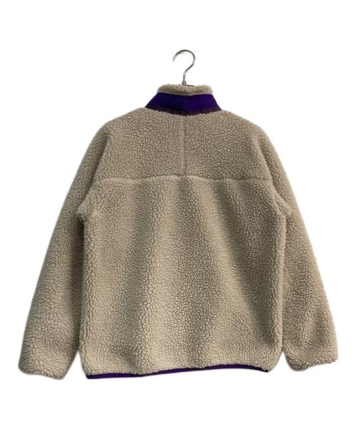 Patagonia（パタゴニア）Patagonia (パタゴニア) レトロX・ジャケット　65625 ベージュ×パープル サイズ:XLの古着・服飾アイテム