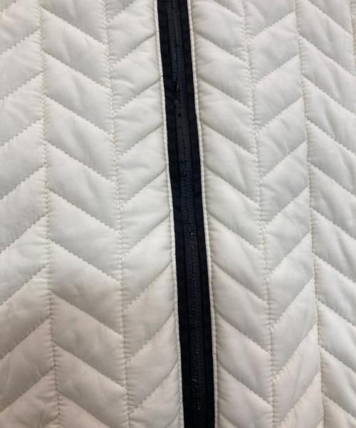 MONCLER（モンクレール）MONCLER (モンクレール) MAGLIONE TRICOT CARDIGAN　A20979405500 アイボリー サイズ:Lの古着・服飾アイテム