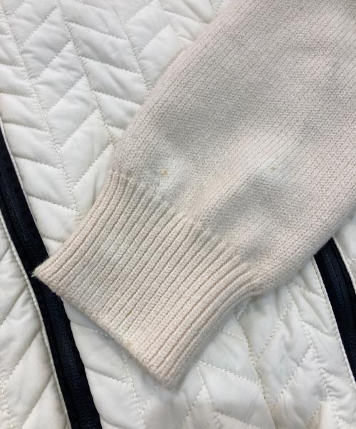 MONCLER（モンクレール）MONCLER (モンクレール) MAGLIONE TRICOT CARDIGAN　A20979405500 アイボリー サイズ:Lの古着・服飾アイテム