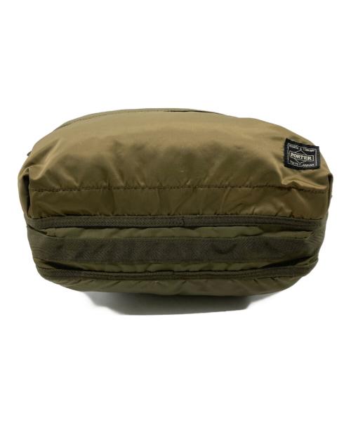 PORTER（ポーター）PORTER (ポーター) FRAME SHOULDER BAG カーキの古着・服飾アイテム