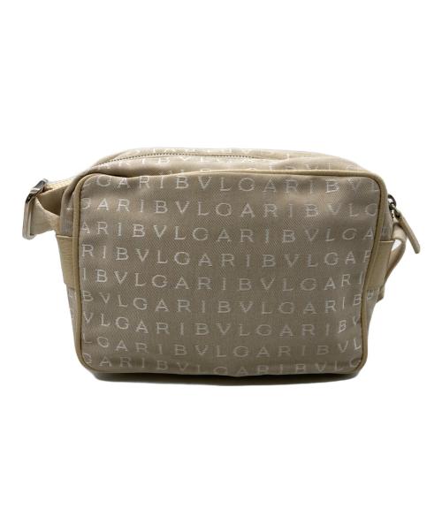 BVLGARI（ブルガリ）BVLGARI (ブルガリ) ロゴマニア・ショルダー ベージュの古着・服飾アイテム