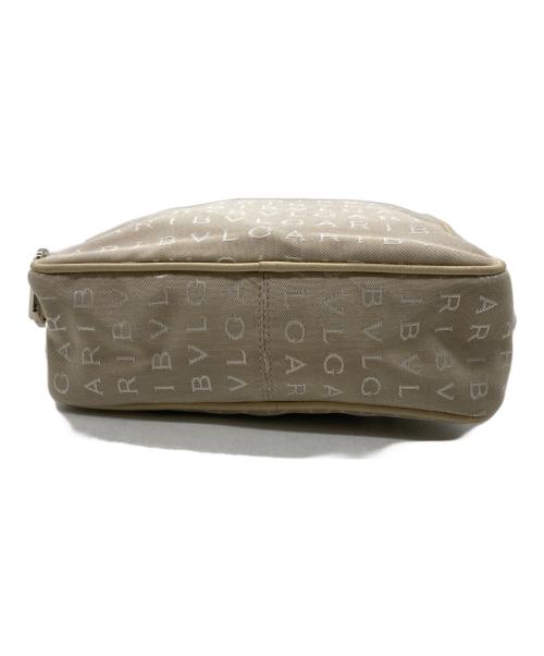 BVLGARI（ブルガリ）BVLGARI (ブルガリ) ロゴマニア・ショルダー ベージュの古着・服飾アイテム
