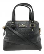 Kate Spadeケイトスペード）の古着「2WAYバッグ」｜ブラック