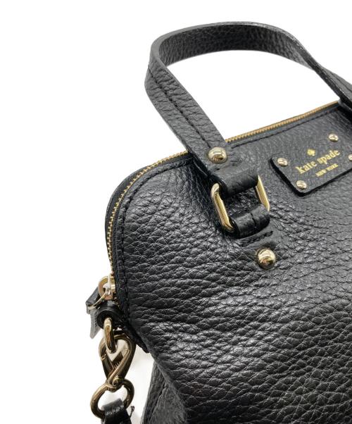 Kate Spade（ケイトスペード）Kate Spade (ケイトスペード) 2WAYバッグ ブラックの古着・服飾アイテム