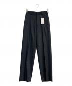 Spick and Spanスピックアンドスパン）の古着「ファインウールストレッチパンツ」｜グレー