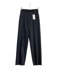 Spick and Span（スピック＆スパン）の古着「ファインウールストレッチパンツ」｜グレー