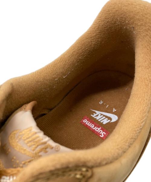 NIKE（ナイキ）NIKE (ナイキ) Supreme (シュプリーム) AIR FORCE 1 LOW FLAX ブラウン サイズ:28cmの古着・服飾アイテム