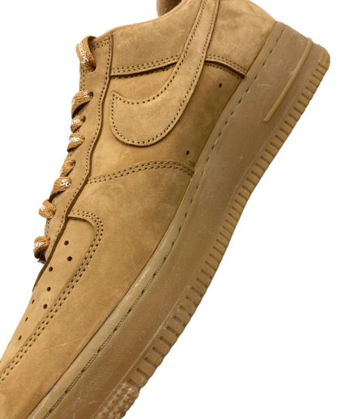 NIKE（ナイキ）NIKE (ナイキ) Supreme (シュプリーム) AIR FORCE 1 LOW FLAX ブラウン サイズ:28cmの古着・服飾アイテム