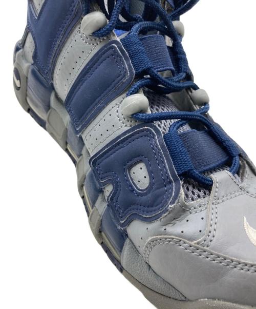 NIKE（ナイキ）NIKE (ナイキ) AIR MORE UPTEMPO 96 グレー×ネイビー サイズ:27cmの古着・服飾アイテム