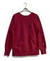 Champion REVERSE WEAVE（チャンピオン リバース ウィーブ）の古着「5 STRIKE CREW SWEAT」｜ボルドー