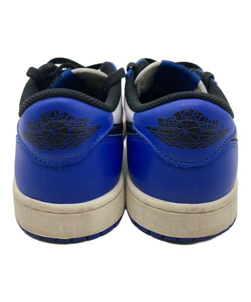 NIKE（ナイキ）NIKE (ナイキ) AIR JORDAN 1 RETRO LOW OG ブルー×ホワイト サイズ:25.5㎝の古着・服飾アイテム