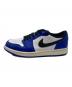 NIKE (ナイキ) AIR JORDAN 1 RETRO LOW OG ブルー×ホワイト サイズ:25.5㎝：5000円