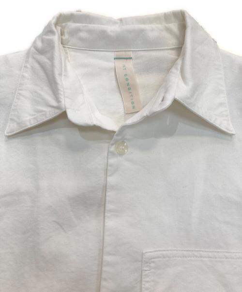 SHINYA KOZUKA（シンヤコズカ）SHINYA KOZUKA (シンヤコズカ) HIS SHIRT アイボリー サイズ:Sの古着・服飾アイテム