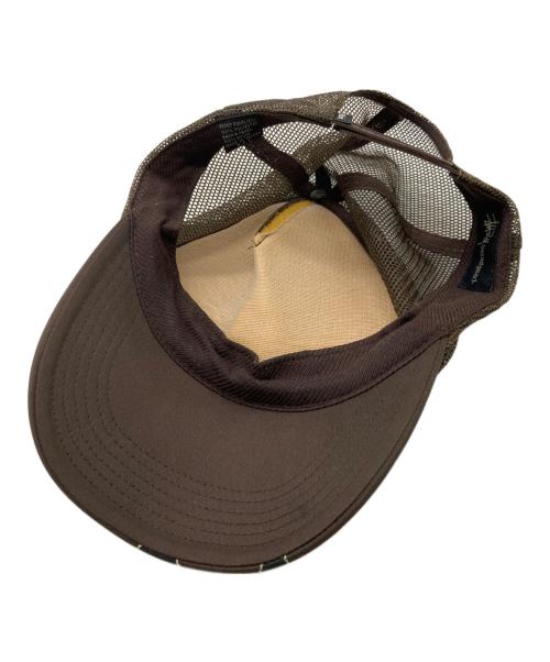 stussy（ステューシー）stussy (ステューシー) メッシュキャップ ブラウンの古着・服飾アイテム