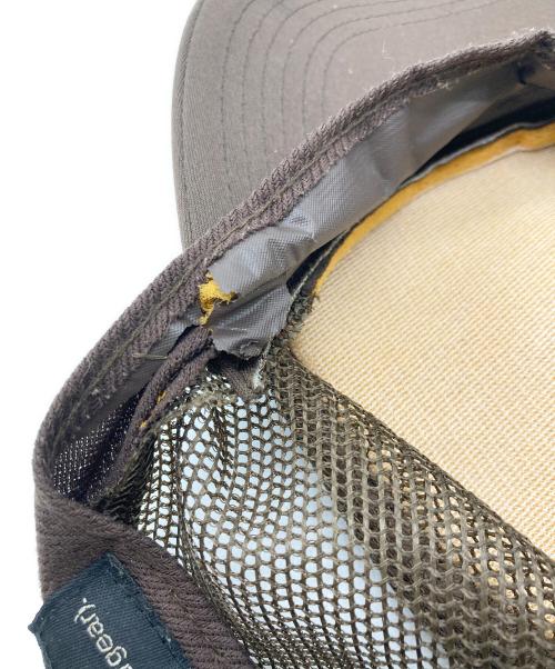 stussy（ステューシー）stussy (ステューシー) メッシュキャップ ブラウンの古着・服飾アイテム