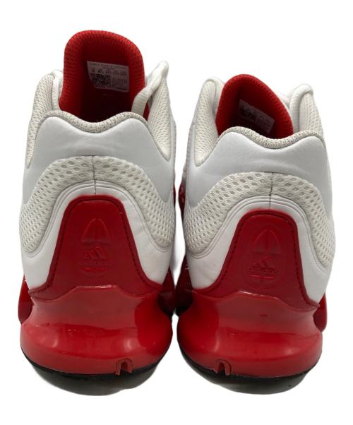 adidas（アディダス）adidas (アディダス) Megaride ホワイト×レッド サイズ:26.5cmの古着・服飾アイテム