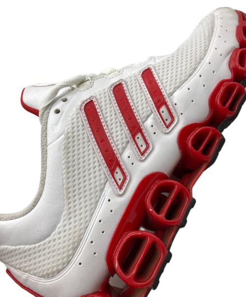 adidas（アディダス）adidas (アディダス) Megaride ホワイト×レッド サイズ:26.5cmの古着・服飾アイテム