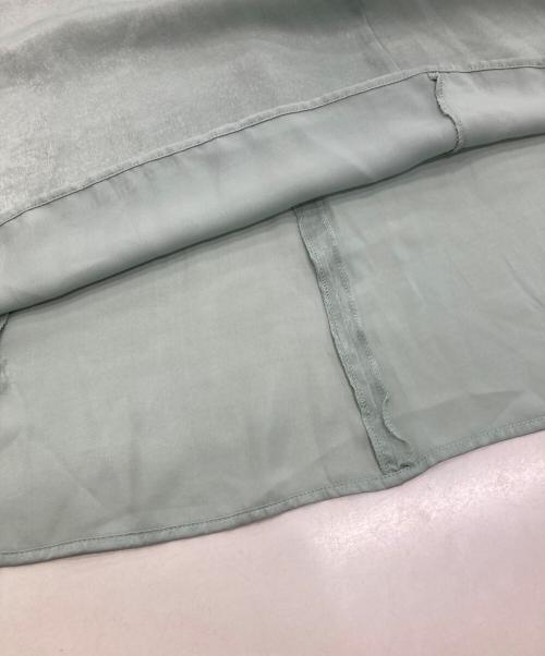 PAMEO POSE（パメオポーズ）PAMEO POSE (パメオポーズ) Big Bow Dress グリーン×ベージュ サイズ:S 未使用品の古着・服飾アイテム