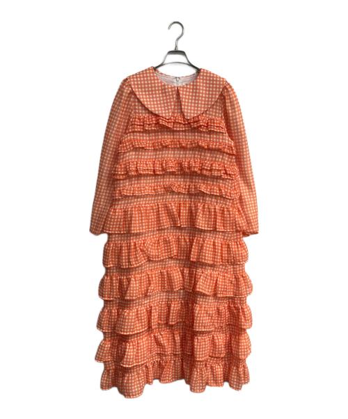 Candy Stripper（キャンディーストリッパー）Candy Stripper (キャンディーストリッパー) MY SWEETIE DRESS オレンジ サイズ:2の古着・服飾アイテム