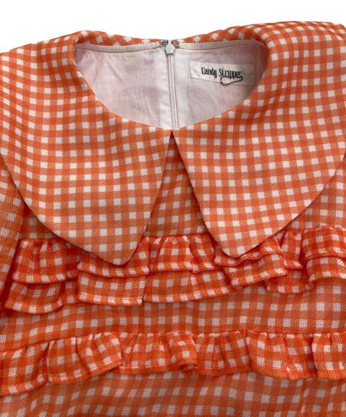 Candy Stripper（キャンディーストリッパー）Candy Stripper (キャンディーストリッパー) MY SWEETIE DRESS オレンジ サイズ:2の古着・服飾アイテム
