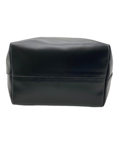 MAISON CANAU（メゾンカナウ）MAISON CANAU (メゾンカナウ) SMOOTH HOBO（M） ブラックの古着・服飾アイテム