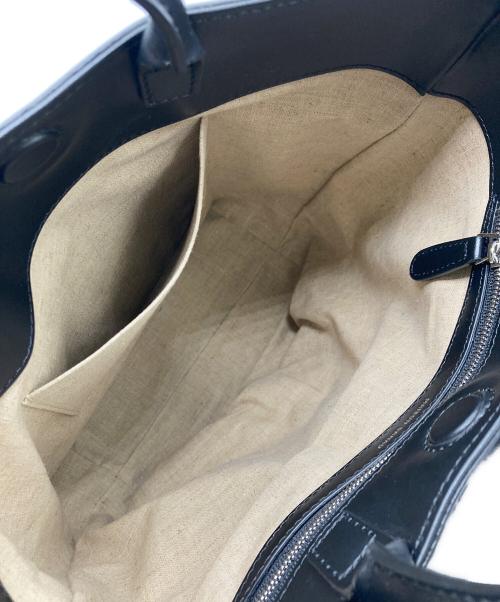 MAISON CANAU（メゾンカナウ）MAISON CANAU (メゾンカナウ) SMOOTH HOBO（M） ブラックの古着・服飾アイテム